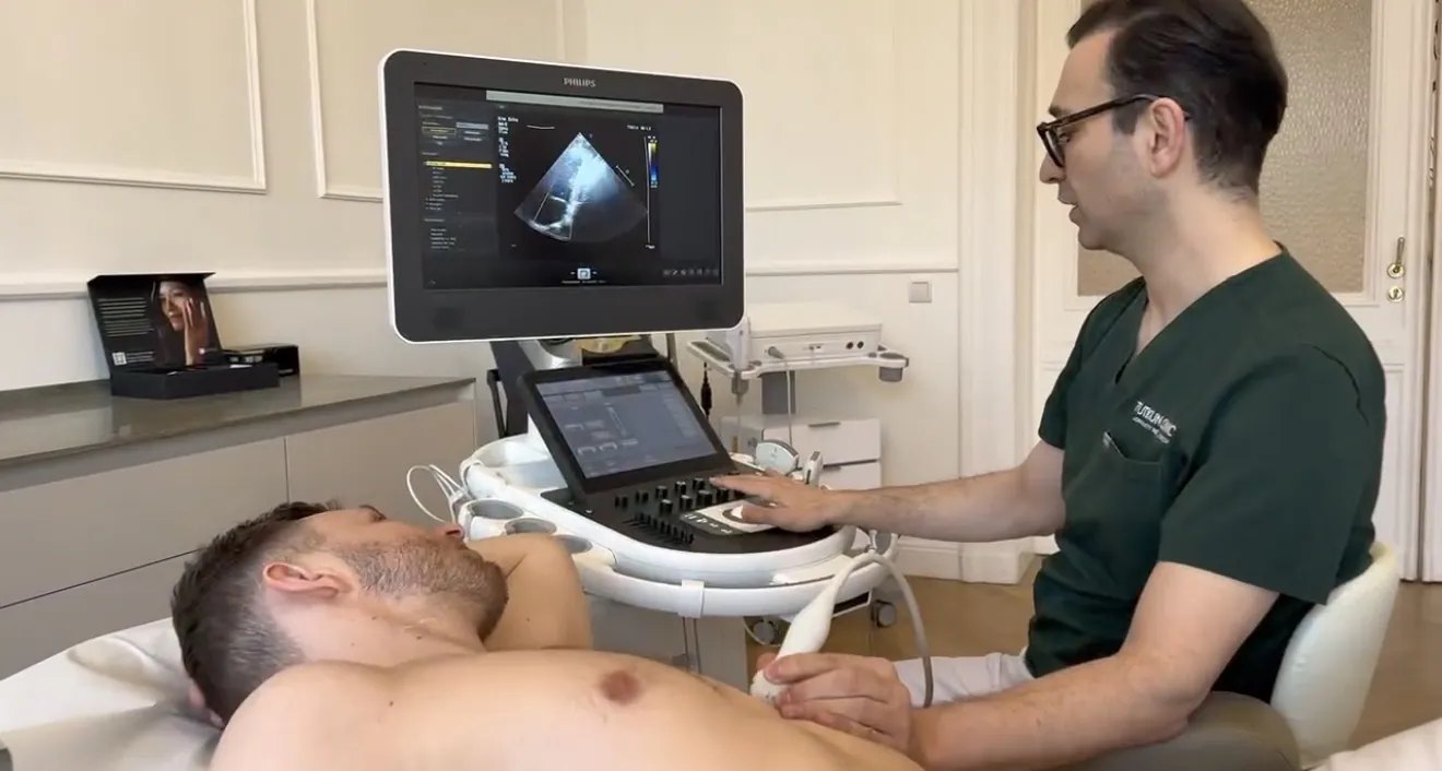 Echokardiographie in den Tutkun Clinics in Berlin: Ultraschalluntersuchung des Herzens